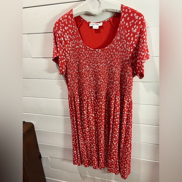IN EVERY STORY – Red Floral Dress – Size X - Picture 6 of 10